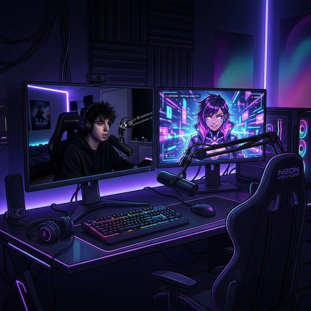 Anonymous streaming setup